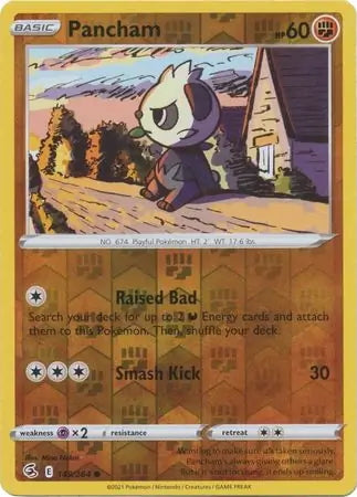 Fusion Strike Pancham #149/264 reverse holo